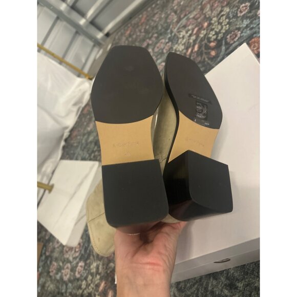 & OTHER STORIES Paulina Square Toe Boot Beige Womens Size US 4 - Picture 8 of 10